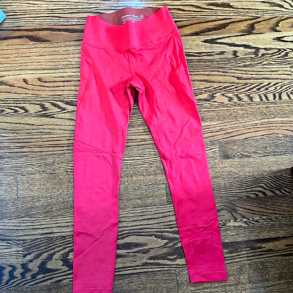 Outdoor voices red leggings xs